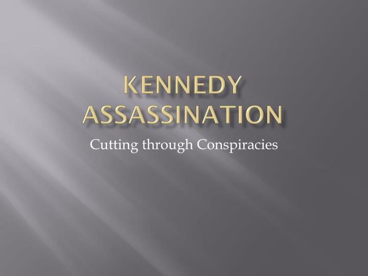kennedy assassination