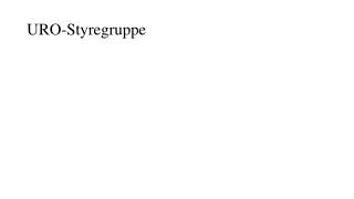 uro styregruppe