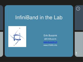 InfiniBand in the Lab