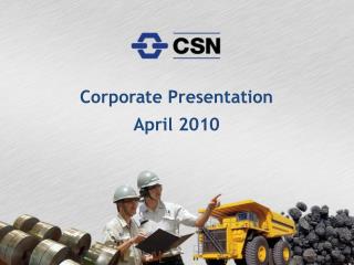 Corporate Presentation April 2010