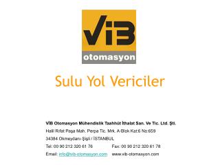 sulu yol vericiler