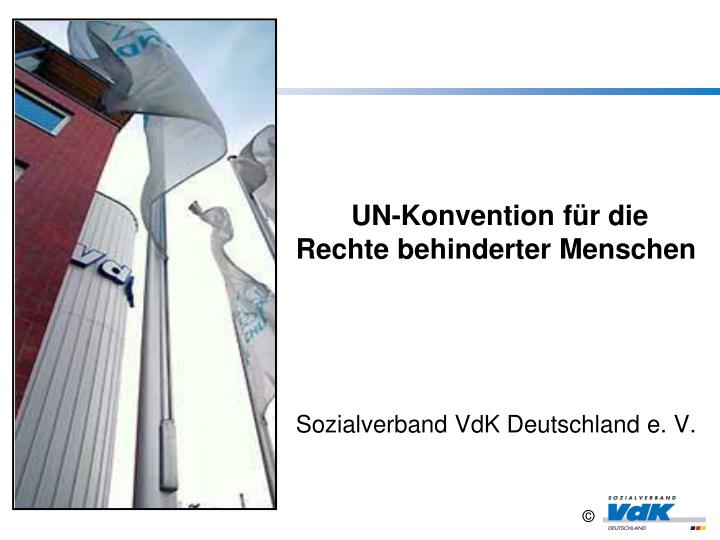 un konvention f r die rechte behinderter menschen sozialverband vdk deutschland e v