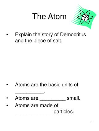 The Atom