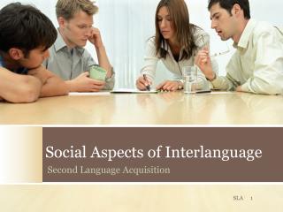 Social Aspects of Interlanguage