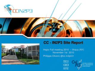 CC - IN2P3 Site Report