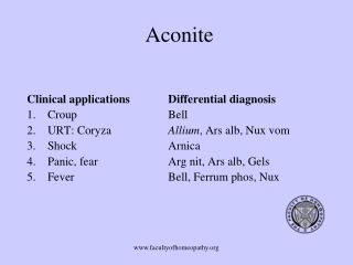 Aconite