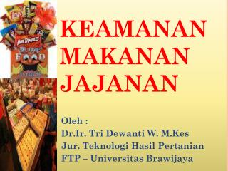 keamanan makanan jajanan