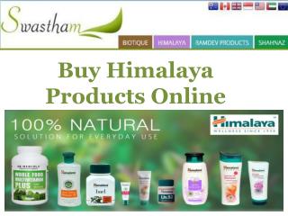 Buy Himalaya Products Online