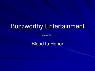 Buzzworthy Entertainment