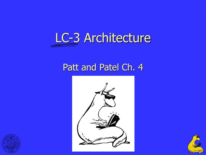 lc 3 architecture