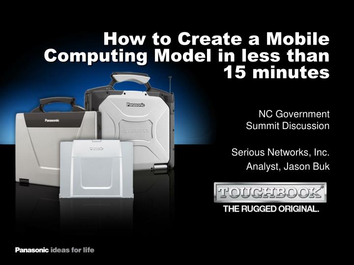 how to create a mobile computing model in less than 15 minutes
