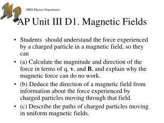 ap unit iii d1 magnetic fields