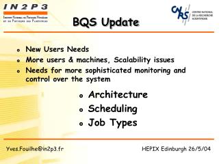 BQS Update