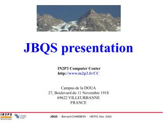 JBQS presentation