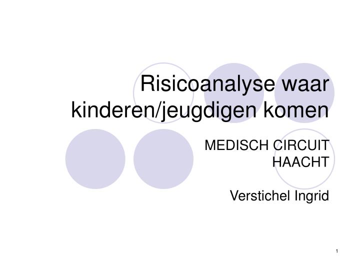 risicoanalyse waar kinderen jeugdigen komen