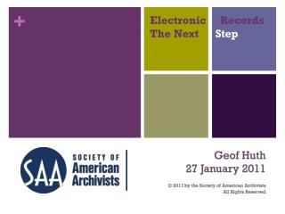 electronic records the next step