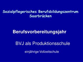 sozialpflegerisches berufsbildungszentrum saarbr cken