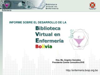 b iblioteca v irtual en e nfermer a bo li via