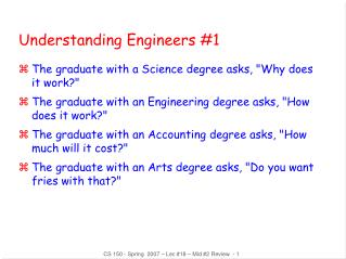 Understanding Engineers #1