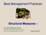 Best Management Practices - slide 1