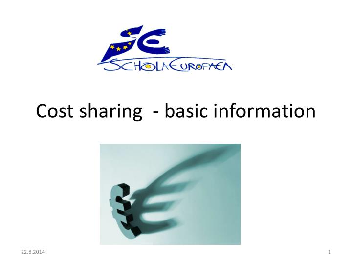 cost sharing basic information