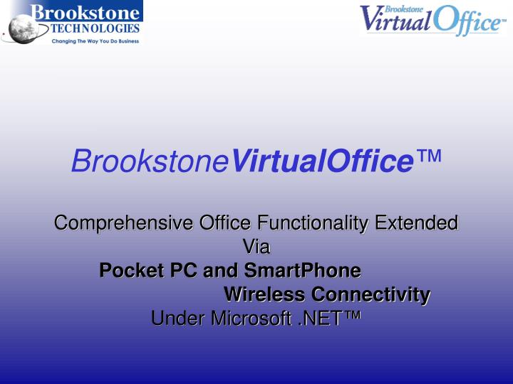 brookstone virtualoffice