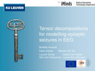 Tensor decompositions for modelling epileptic seizures in EEG