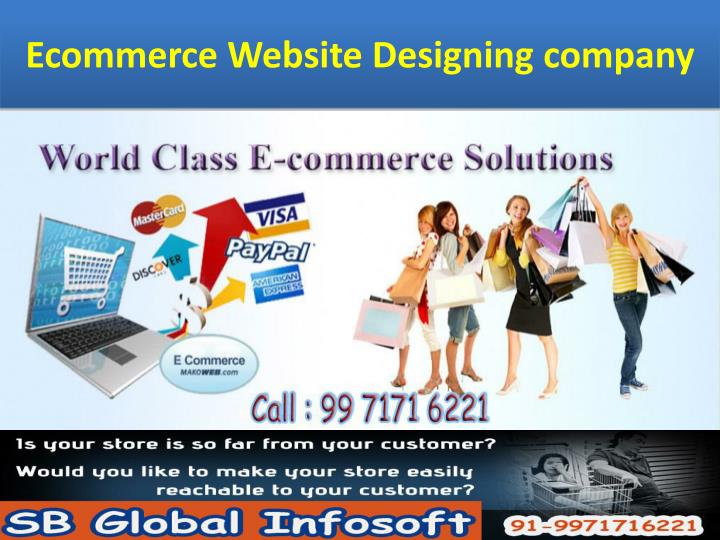 ecommerce website designing company