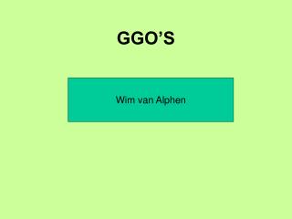 ggo s