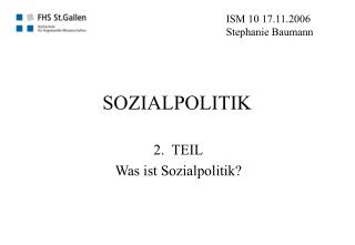 PPT - Sozialpolitik PowerPoint Presentation, Free Download - ID:816600