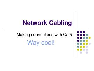 Network Cabling