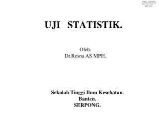uji statistik