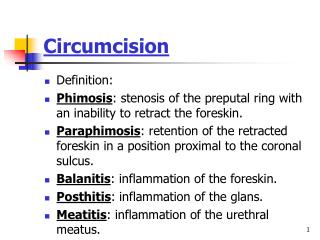 Circumcision