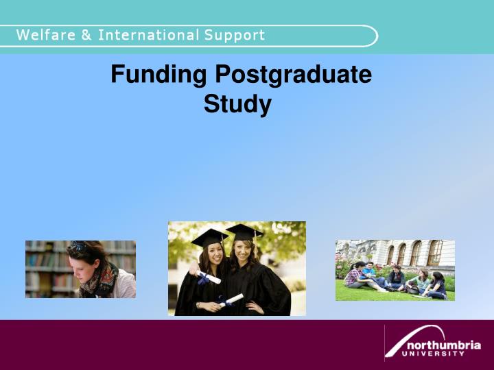 funding postgraduate study