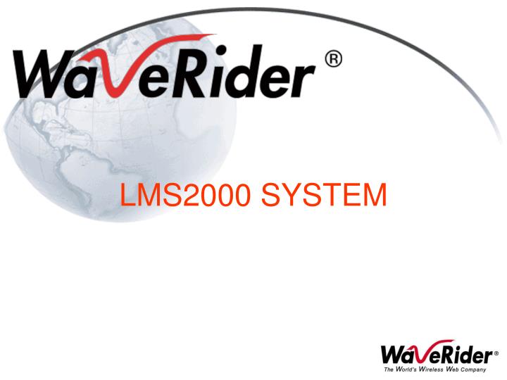 lms2000 system