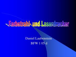 daniel laubenstein bfw 1 05 d