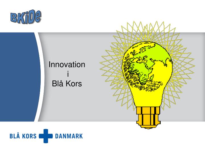 innovation i bl kors