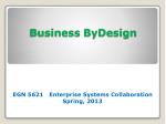 Business ByDesign