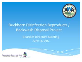 Buckhorn Disinfection Byproducts / Backwash Disposal Project