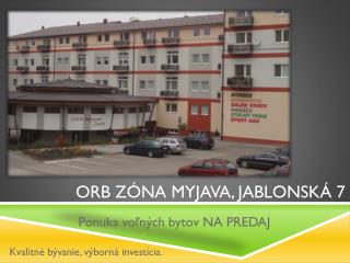 orb z na myjava jablonsk 7