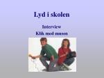 Lyd i skolen - slide 1