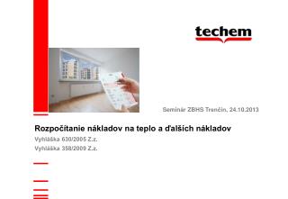 rozpo tanie n kladov na teplo a al ch n kladov vyhl ka 630 2005 z z vyhl ka 358 2009 z z