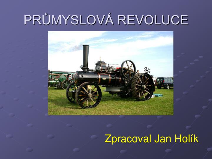 pr myslov revoluce