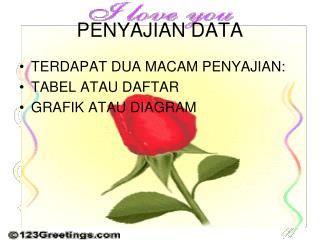 penyajian data