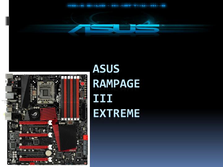 asus rampage iii extreme