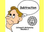 Subtraction - slide 1