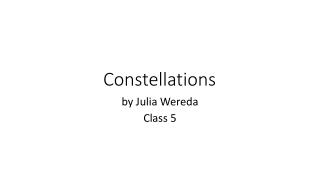 constellations