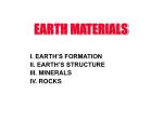 EARTH MATERIALS