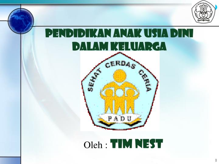 pendidikan anak usia dini dalam keluarga