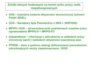 GUS – kwartalne badanie aktywności ekonomicznej ludności Polski (BAEL)